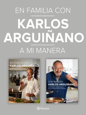 cover image of En familia con Karlos Arguiñano + a mi manera (pack)